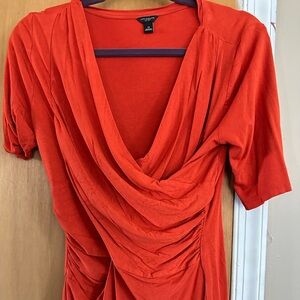 EUC Ann Taylor top. Medium. Burnt orange